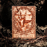Evil dead house, ash from evil dead, Necronomicon, zombie movies, laser engraved wood art