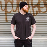 men's athletic ware, skull shirts, occult shirt, liftevil designs, metal shirt designs, metal yoga,