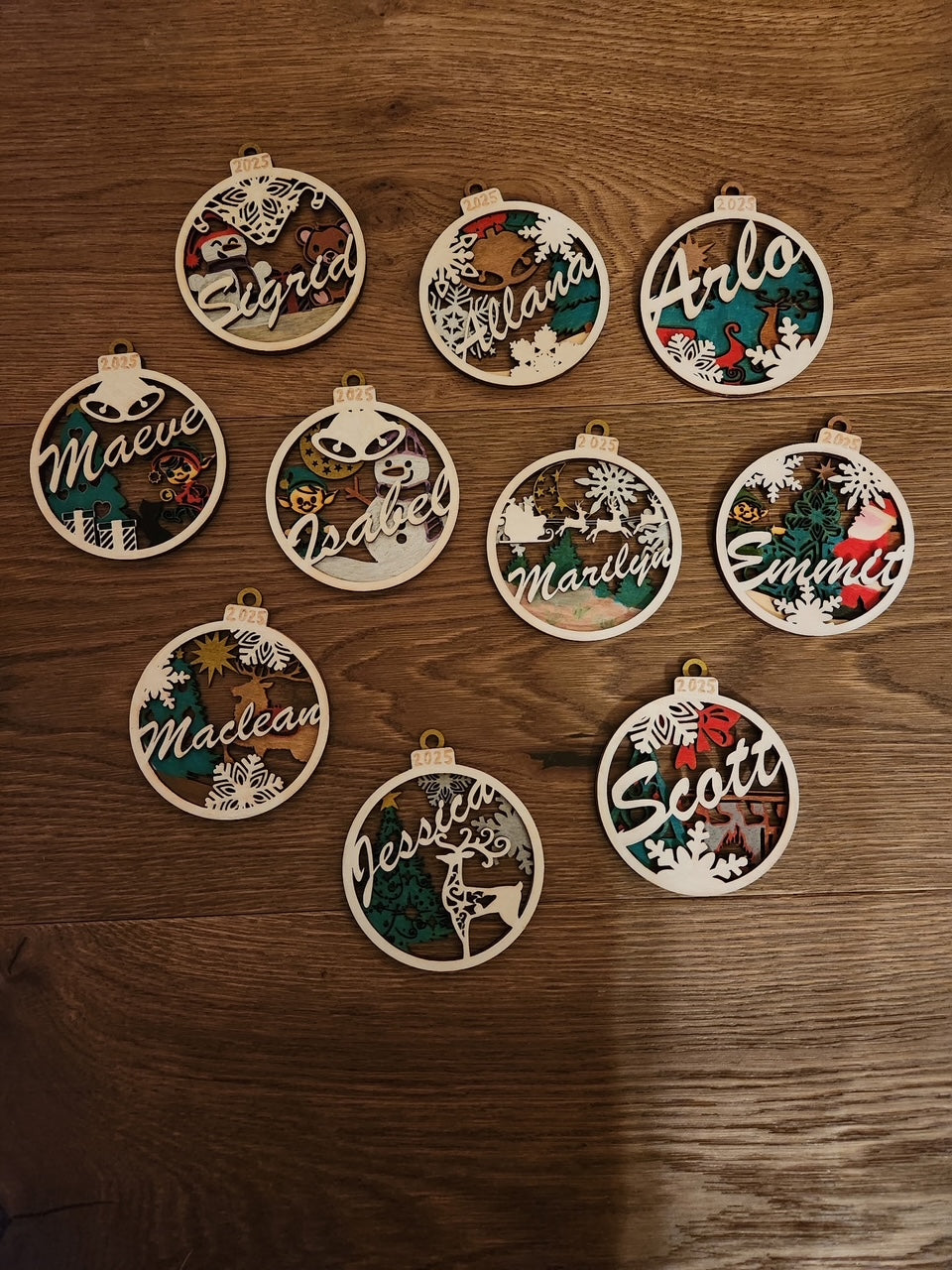 Custom ornaments, Christmas ornaments, wood ornaments, diy ornaments 