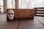 This Jason Voorhees-inspired CNC keychain holder is the perfect addition to any horror fan’s lair!