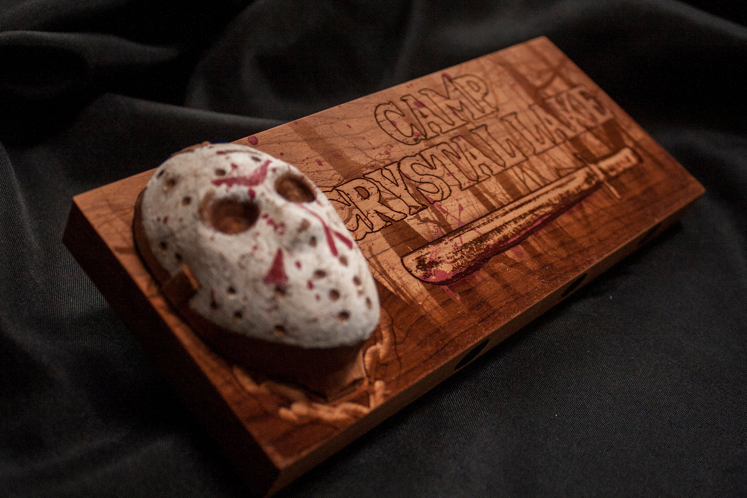 jason, camp crystal lake keychain holder