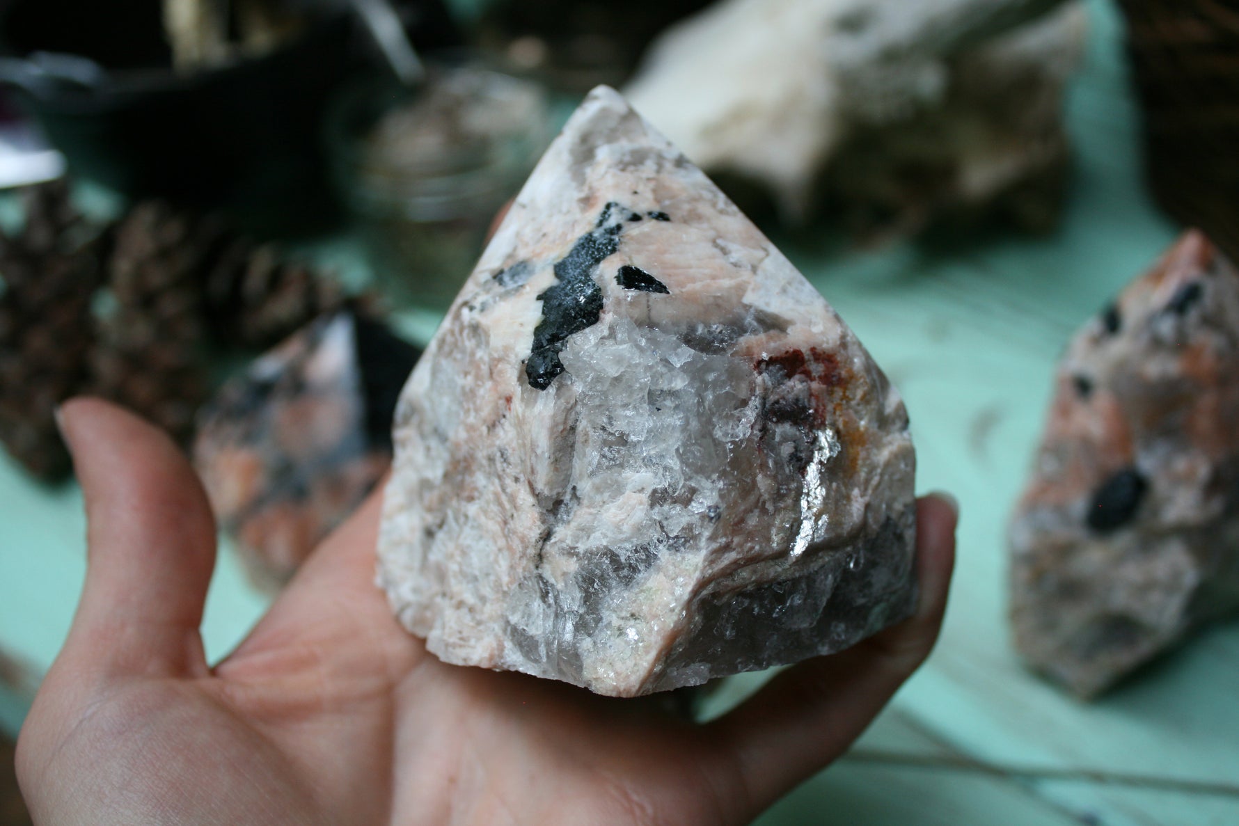 Pink Tourmaline, pink crystal, metaphysical healing,  healing for guilt, worry, depression and anxieties