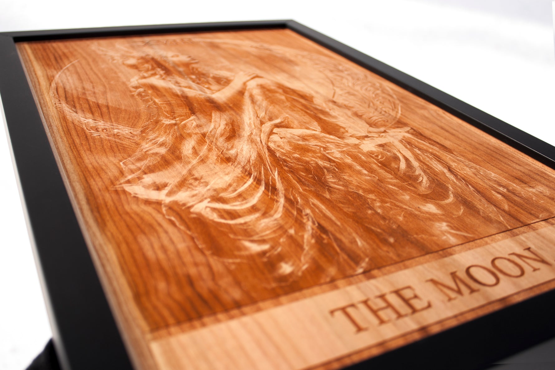 The Moon tarot card, goddess Nyx moon goddess and goddess of darkness and night