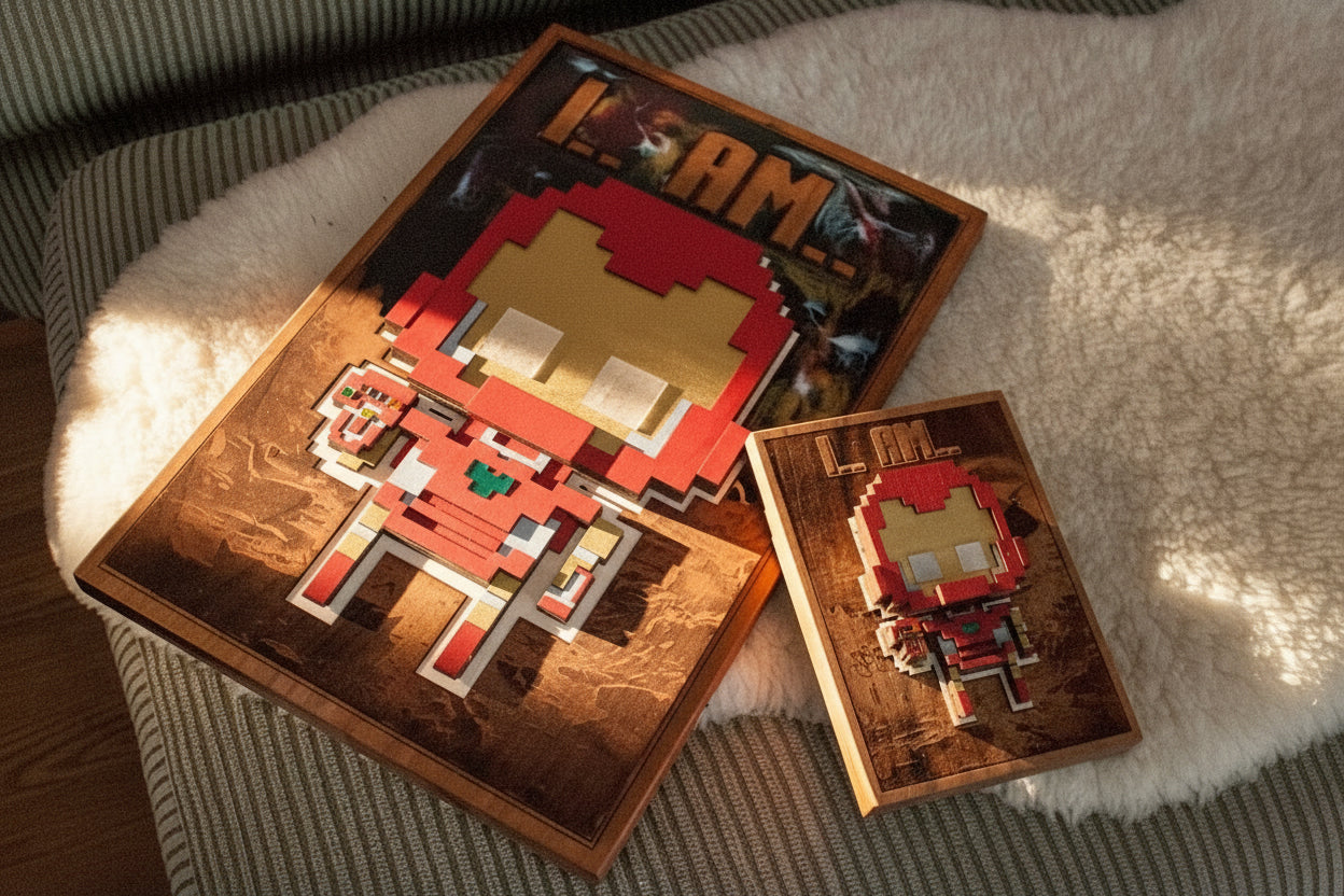 iorn  8 bit hero inspired by 