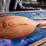 Star Trek USS Enterprise, Resin ,Laser wood art, Captain Picard's ship, star trek next generation