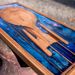 Star Trek USS Enterprise, Resin ,Laser wood art, Captain Picard's ship, star trek next generation