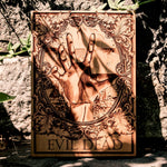 Evil dead house, ash from evil dead, Necronomicon, zombie movies, laser engraved wood art