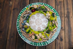 spellweaver, lotus flower, crystal grid, charging plate, lotus mandala, selenite plate