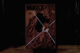 laser engraved Adam Warlock. wood comic book cover art 