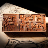 Laser engraved, laser etched wood super mario brothers controller designed by spitfirelabs