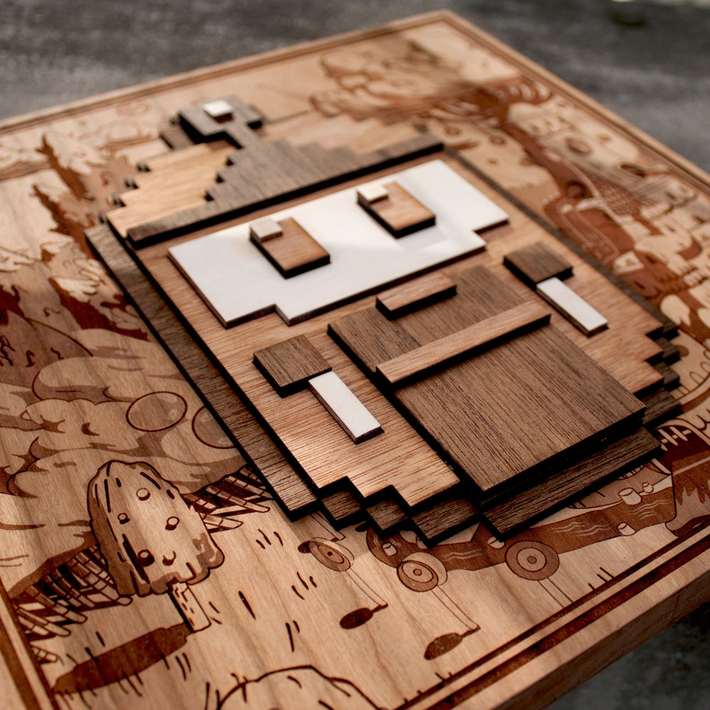 Adventure, Time. Princess, Bubble Gum  laser wood engraver 