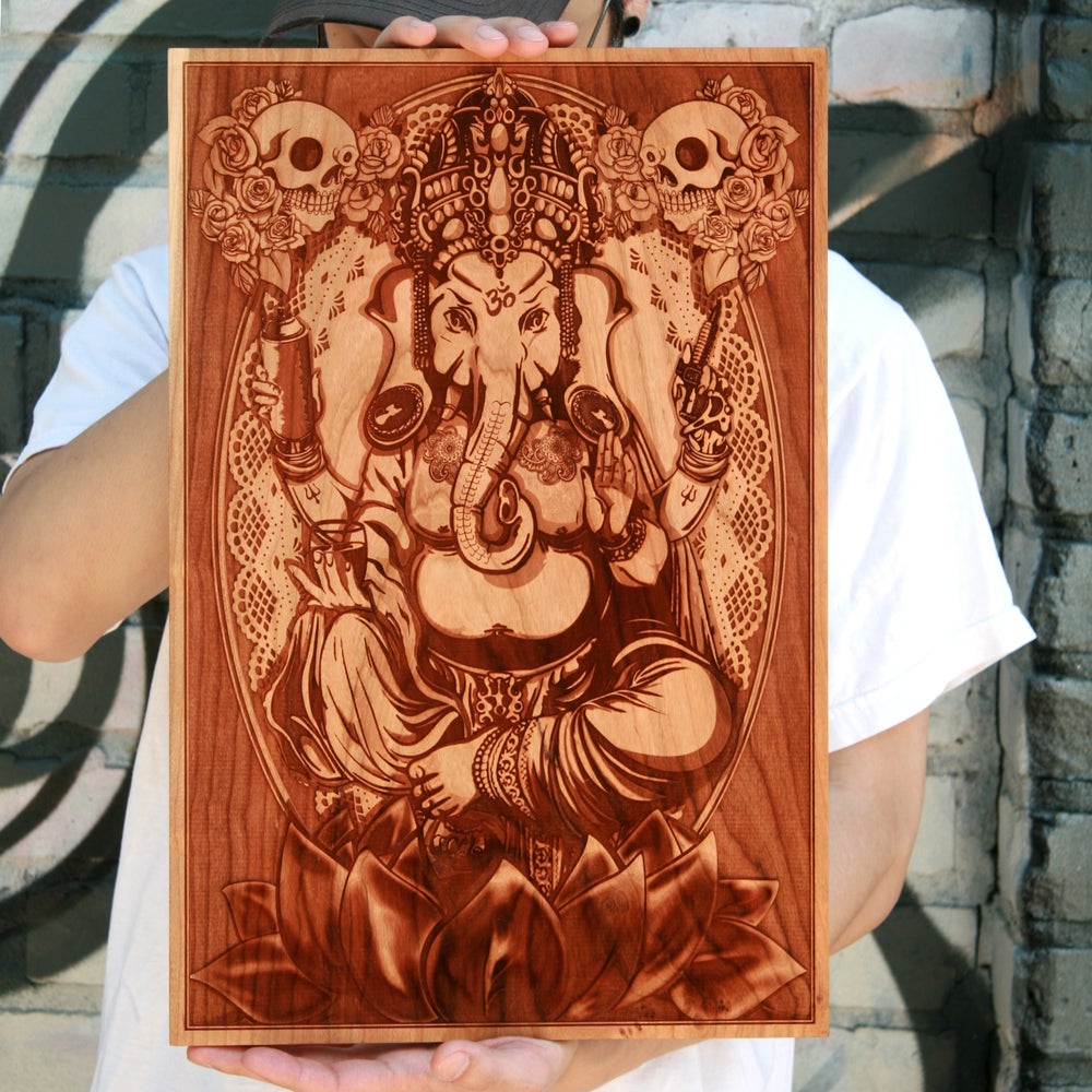 lord Ganesh, ganesha, Hindu god's and goddesse's, Shiva nd Parvati's child, elephant god, wood art