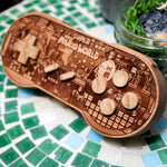 snes, supernes, super nintendo controller, wood controller, snes controller, custom controller, retro gaming, spitfirelabs, spitfirelabs nyc, super mario world, super mario world controller