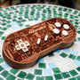 snes, supernes, super nintendo controller, wood controller, snes controller, custom controller, retro gaming, spitfirelabs, spitfirelabs nyc, super mario world, super mario world controller