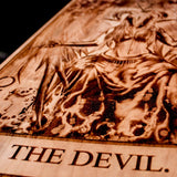 major arcana, the devil, the devil tarot card, bruha , witch, horned god, behemoth, lucifer